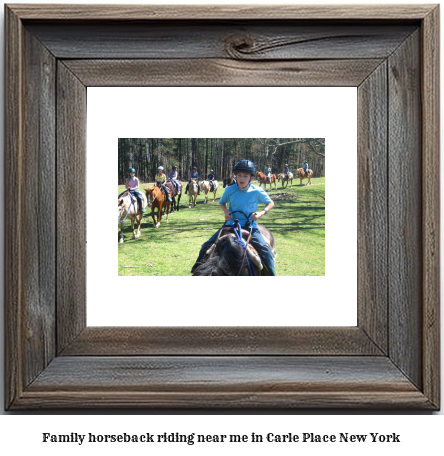 family horseback riding near me in Carle Place, New York